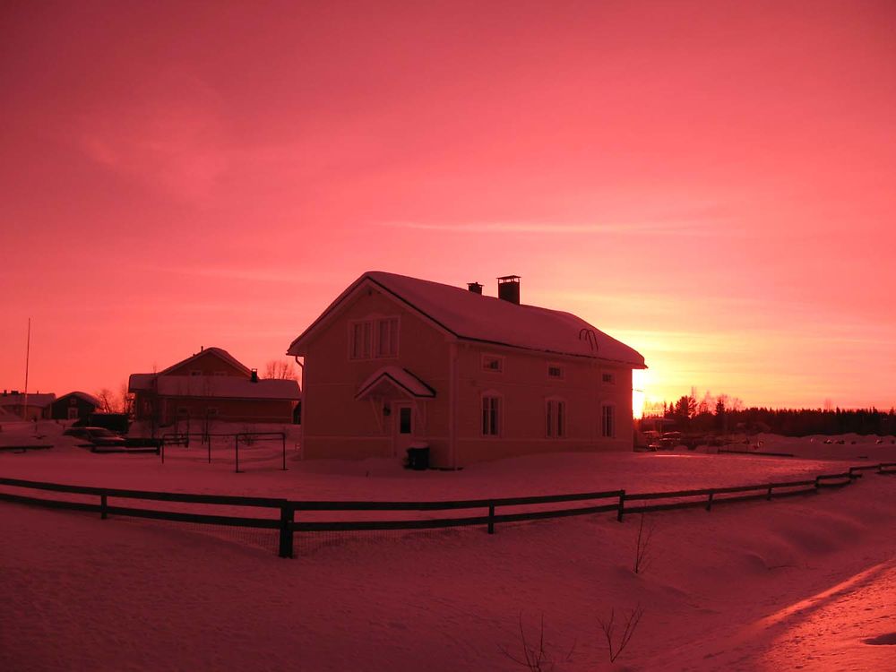 Coucher de soleil