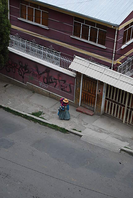 Dans les rues de La Paz