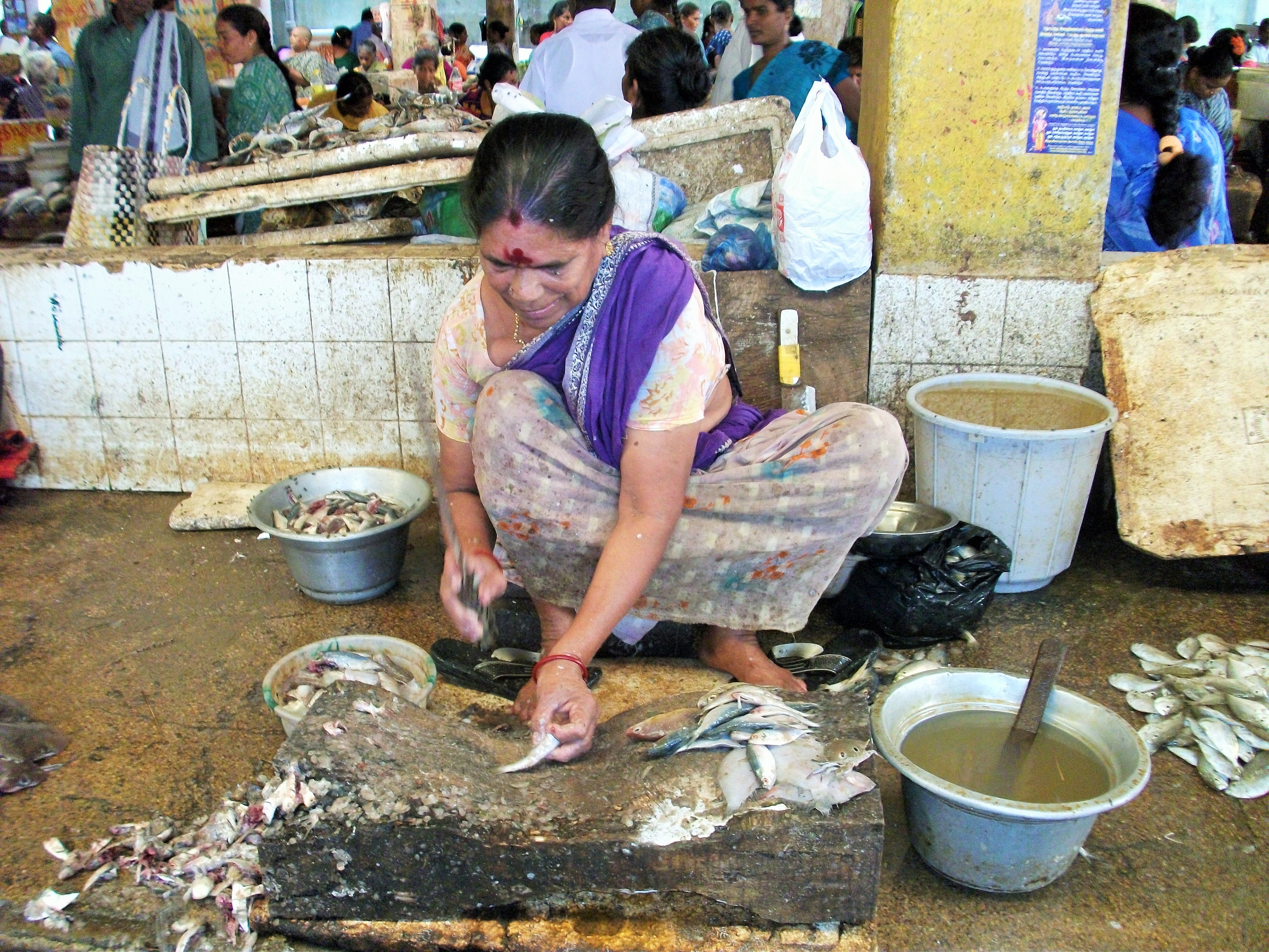 Vendeuse de poissons Vendeuse de poissons