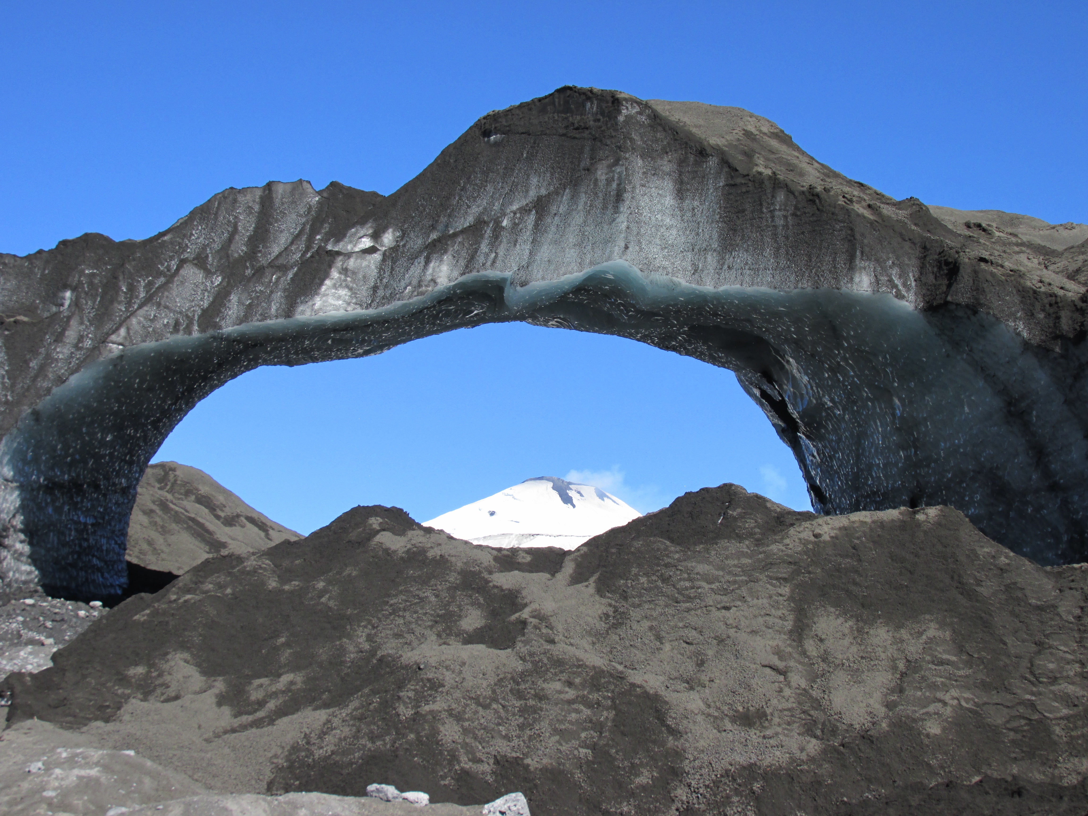 Arc du glacier Pichillancahue