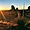 Lever du soleil sur Monument Valley