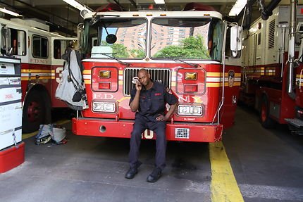 Caserne des pompiers à Harlem