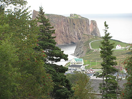 Vue du Rocher Percé