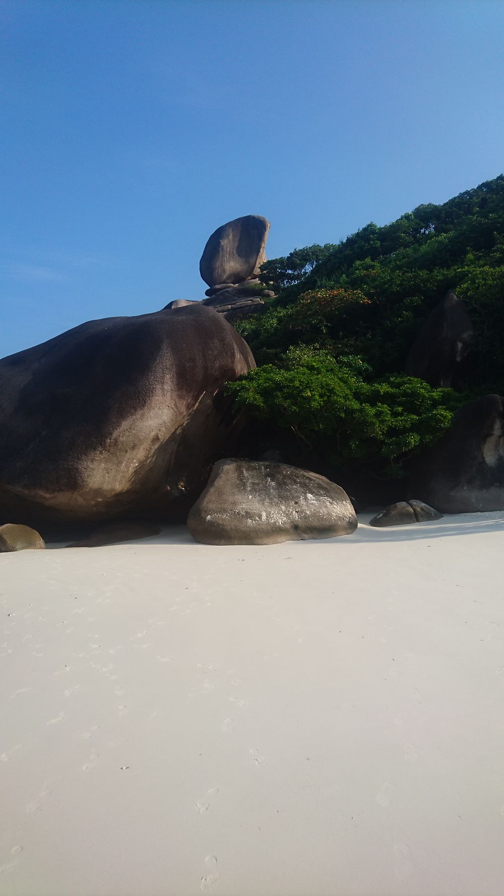 Un beau caillou sur la plage