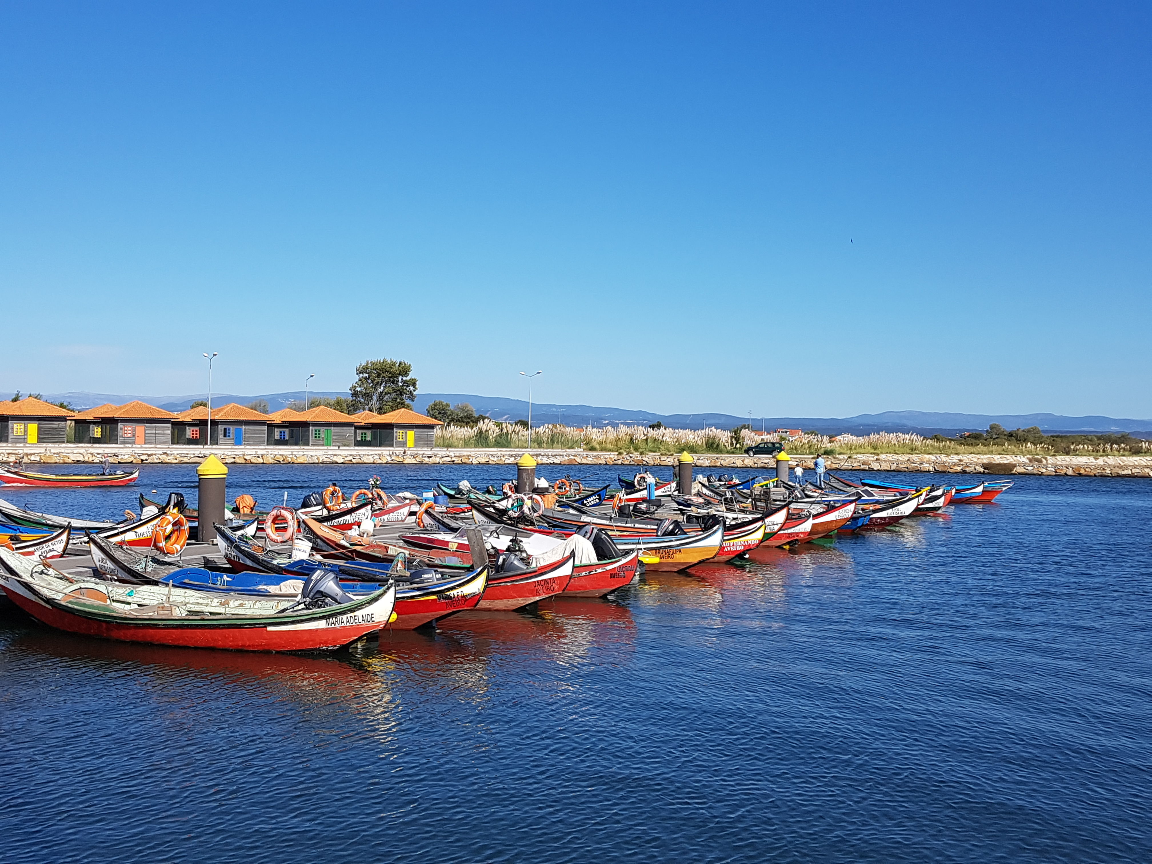 Petit port de pêche près d'Aveiro