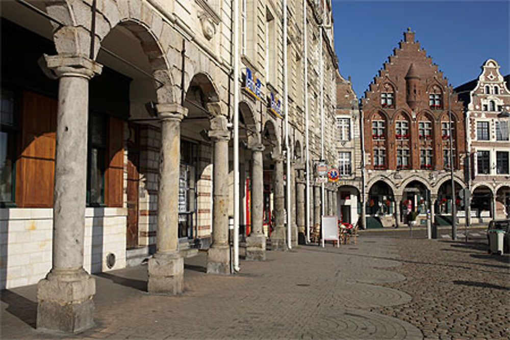 Maisons à arcades, Grand'Place, Arras