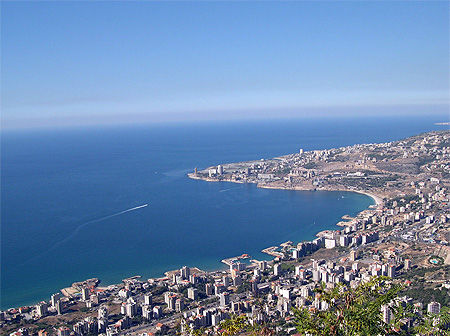 Liban, Baie de Jounieh