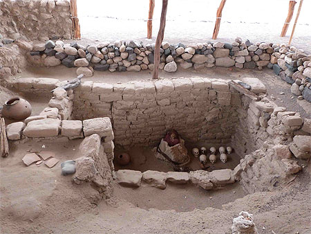 Tombe de la nécropole de Chauchilla Tombe de la nécropole de Chauchilla