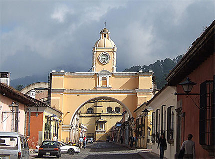 Rue principale d'Antigua