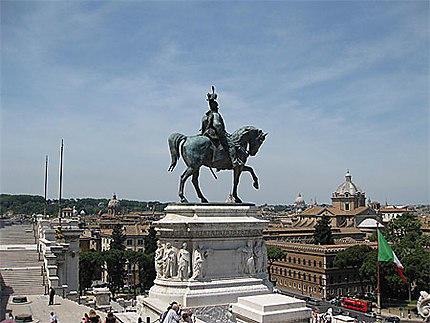 Statue équestre de Vittorio Emanuele II