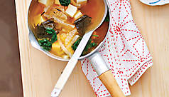 Recette de Soupe Miso au tofu
