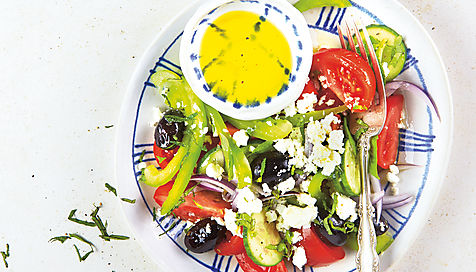 Recette de la salade grecque