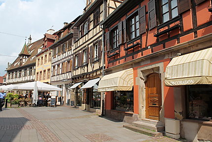 Rue piétonne d'Obernai