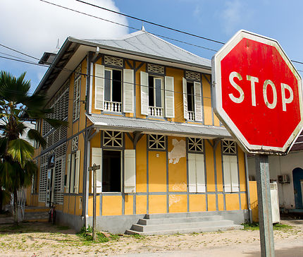 Village de Mana, au Nord-Ouest de la Guyane