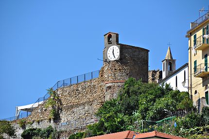 Tour de l'horloge à Riomaggiore