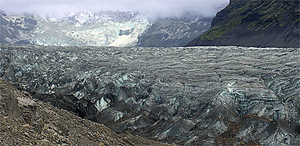Glacier du Svinafellsjökull