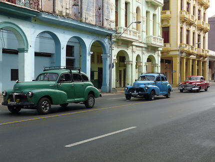 Palette de couleurs cubaine