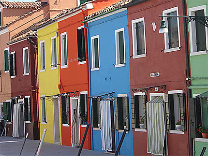 Maisons colorées