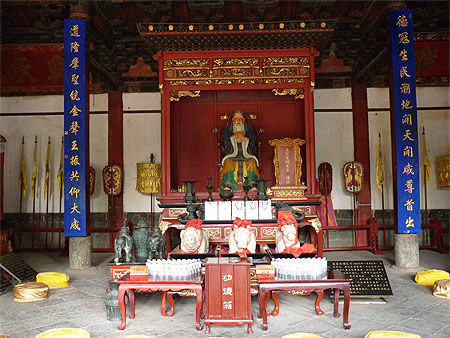 Temple de Confucius - intérieur