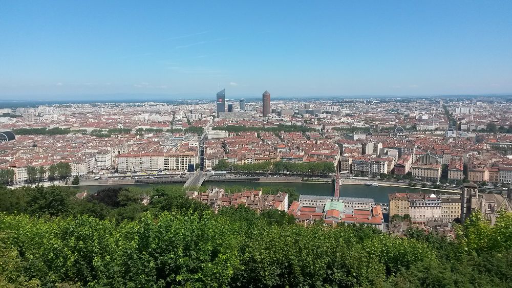 Vue de fourvière