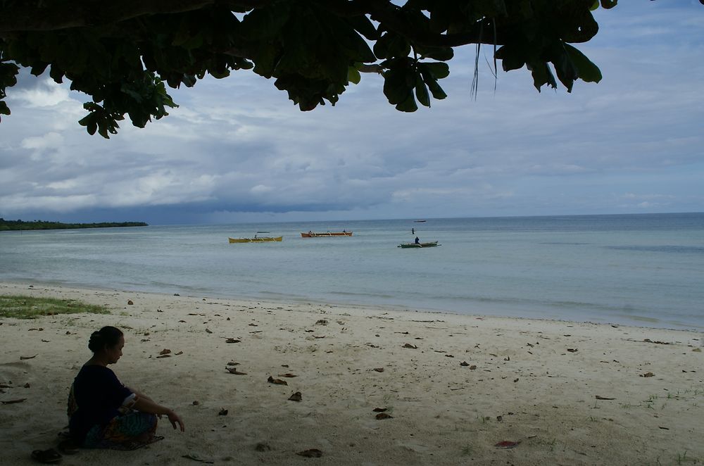 Sur la plage