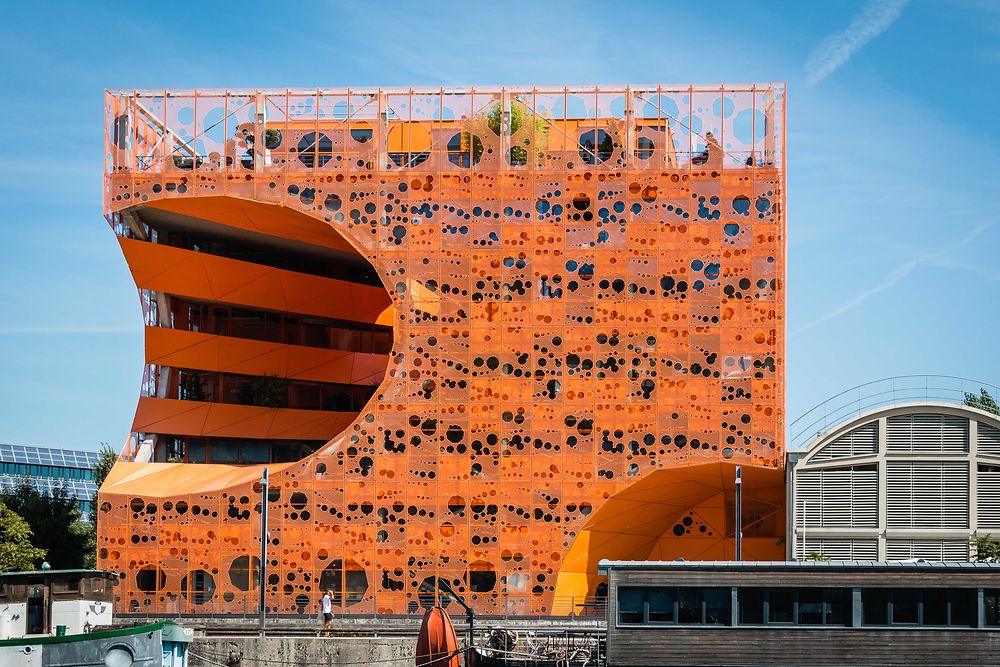 Le cube orange à Lyon