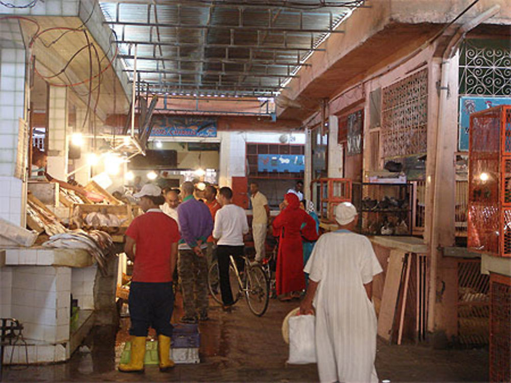 Marché couvert de Marrakech