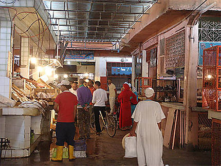 Marché couvert de Marrakech
