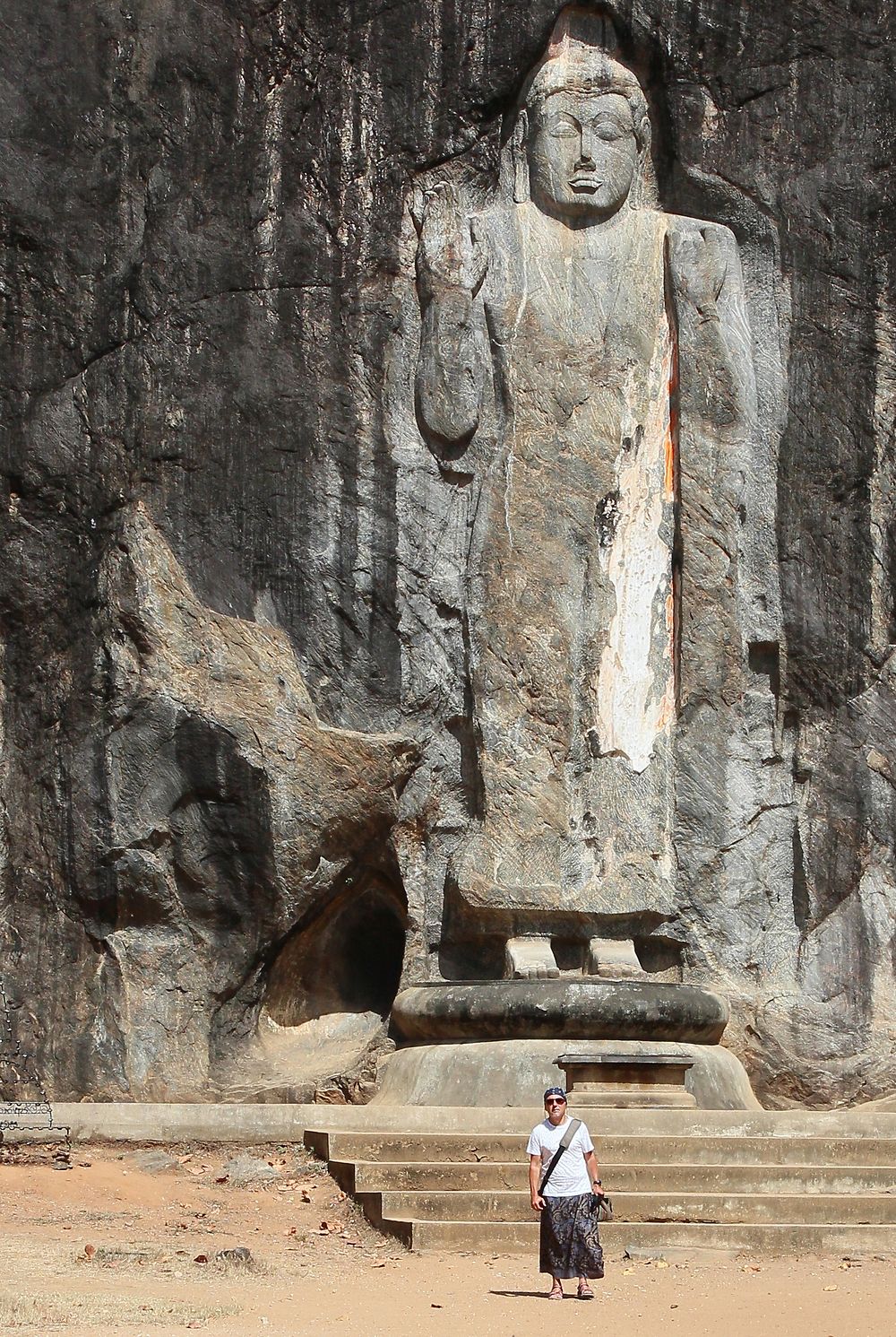 Buduruwagala- Boudha au Sri Lanka