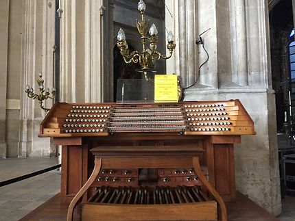 Console pour le grand orgue de St Eustache