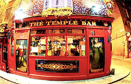 The Temple bar, Dublin