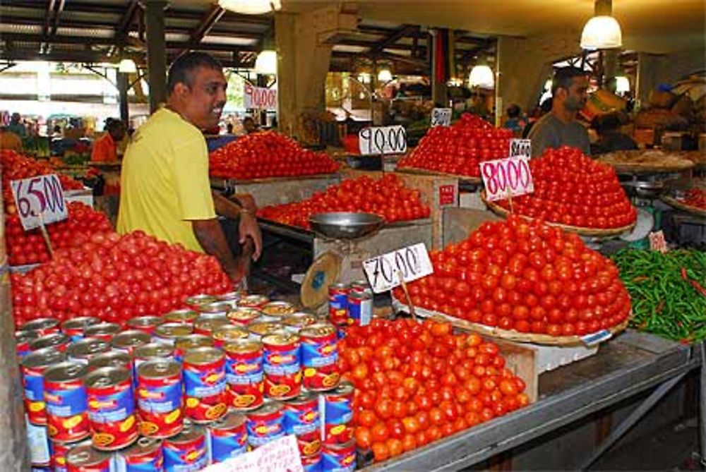 Marché aux légumes de Port-Louis