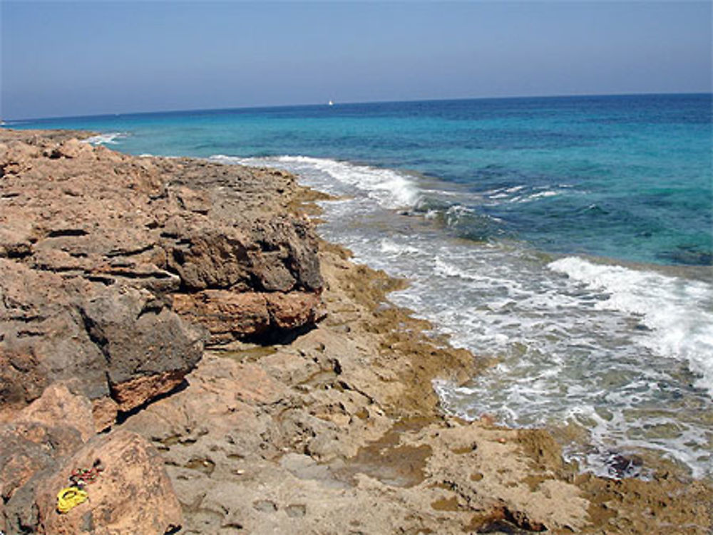 Cap Salines au sud de l'île