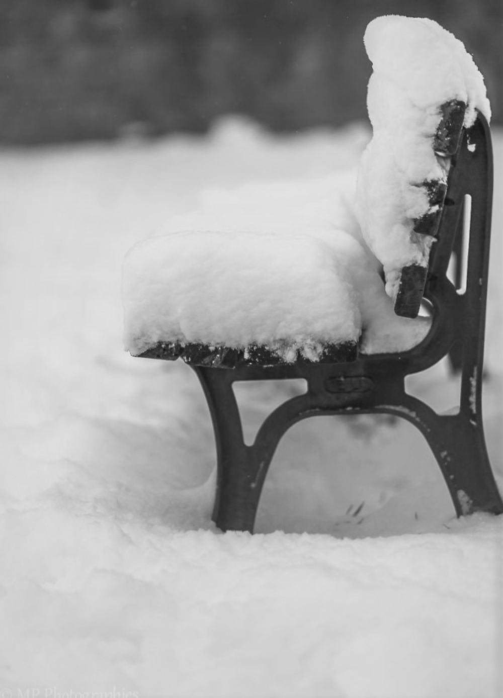 Coussin neigeux à Rosny-sous-Bois