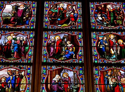 Remarquables vitraux (Sainte Geneviève)