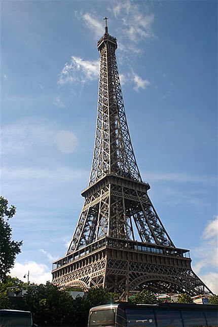 La tour Eiffel depuis le bateau mouche