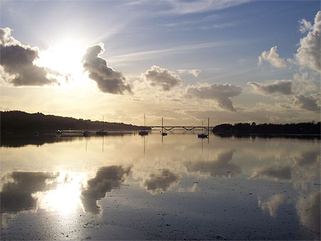 La rade de Brest vue du Douvez La rade de Brest vue du Douvez
