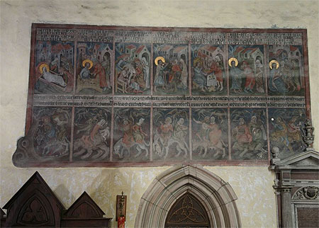Fresque gothique Fresque gothique