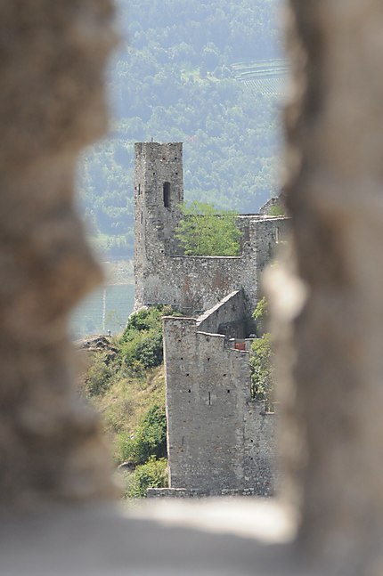 Château de Valère vu du château de Tourbillon