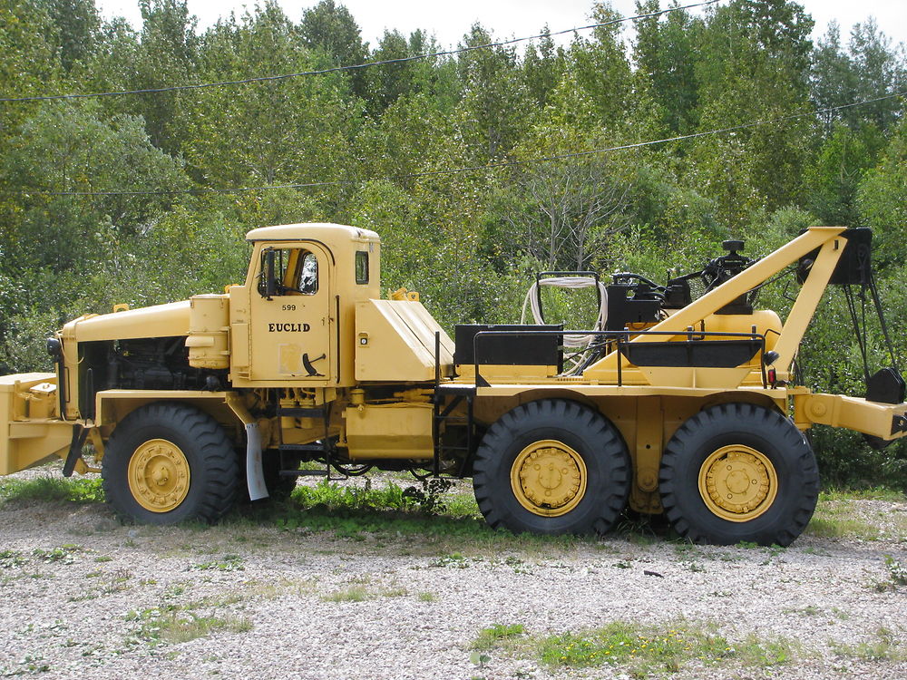 Camion à Murdochville