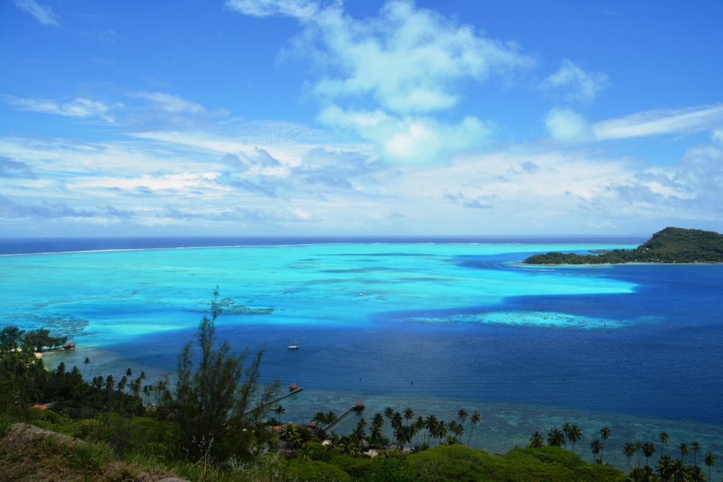 Le plus beau lagon du monde Mer Bora Bora Archipel de la