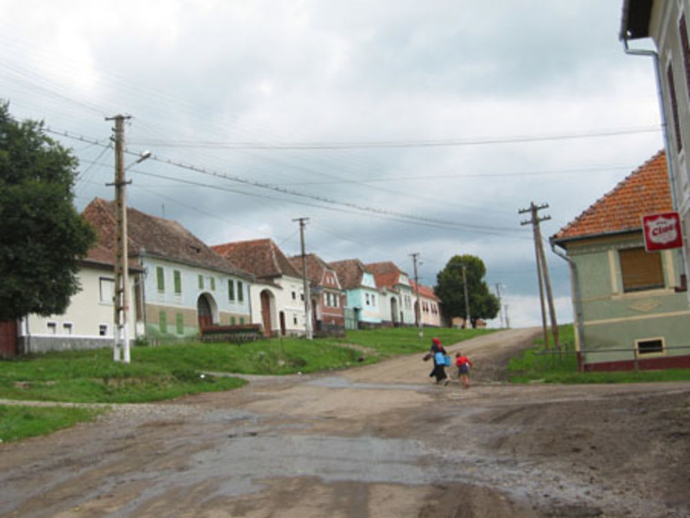 Rue presque déserte