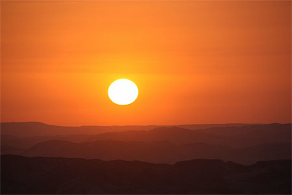 Coucher de soleil à Ica