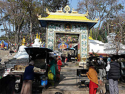 Entrée du Temple Swayambunath