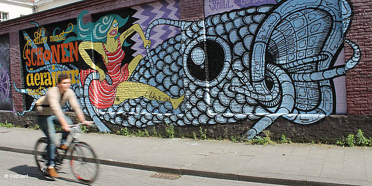 Belgique - Des balades street art à Gand