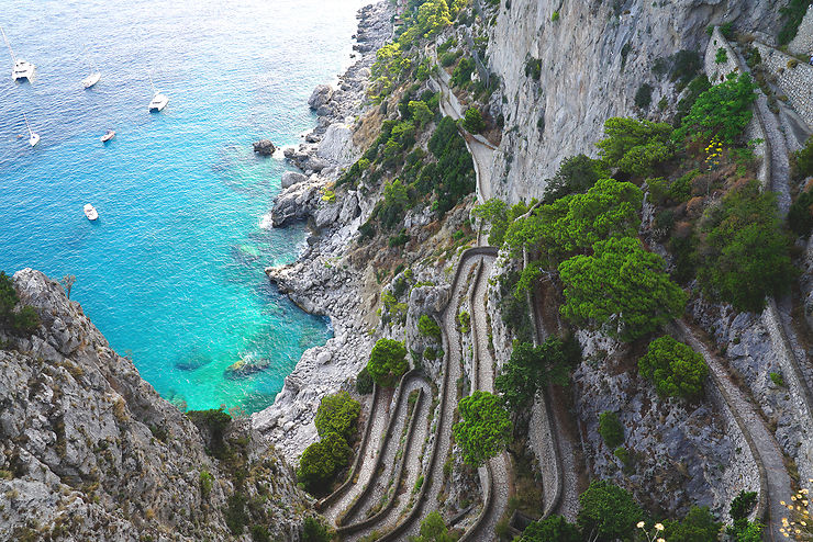 Les villas et jardins de Capri