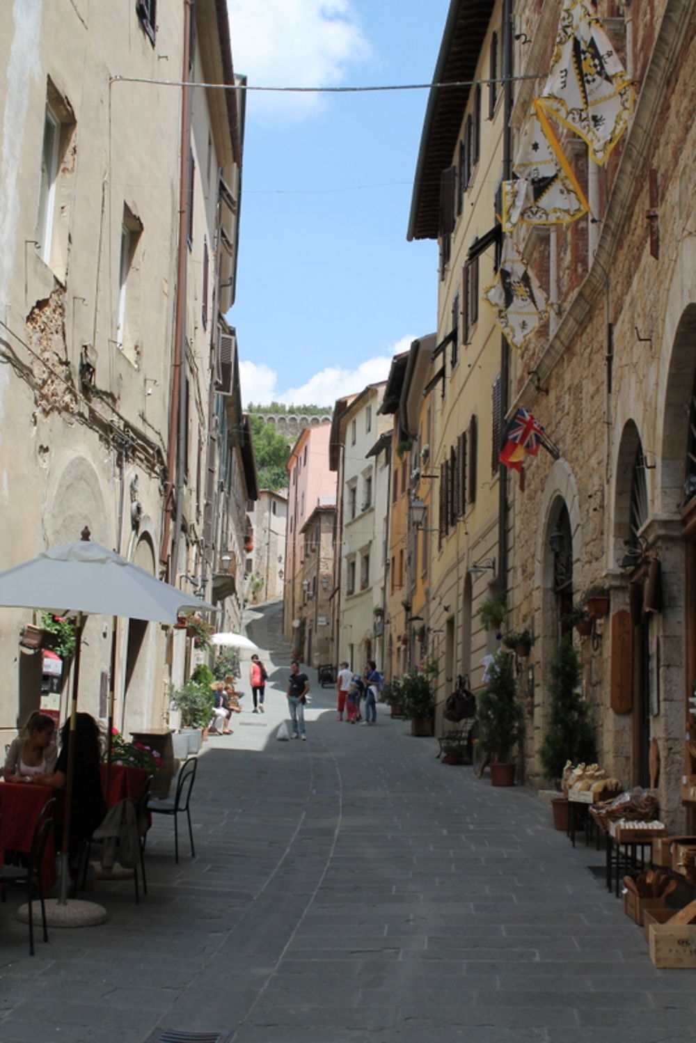 Rue piétonne de Massa Marittima