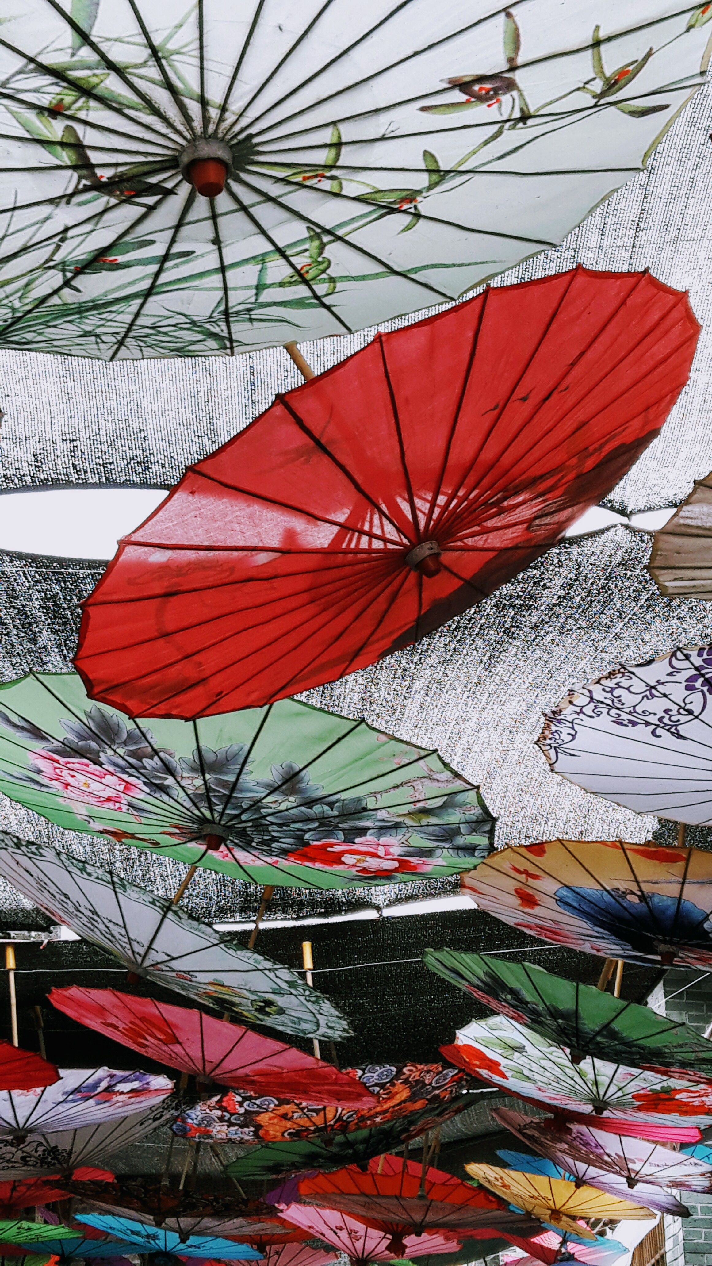 Magnifiques parapluies de Xingpingzhen