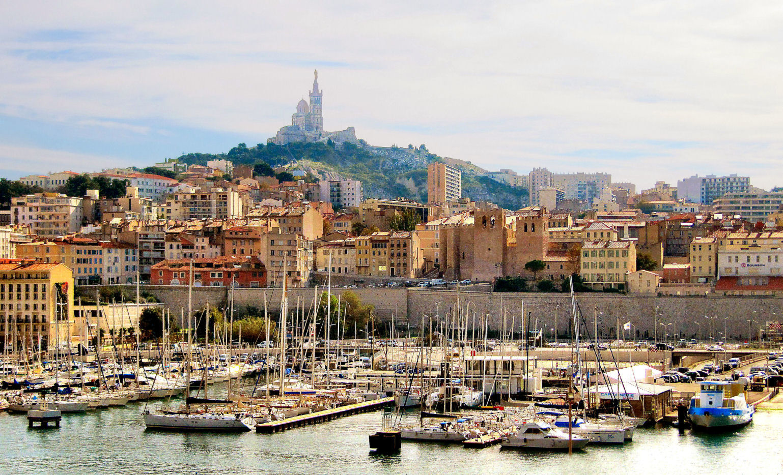 Vue sur Marseille et le Vieux-Port
