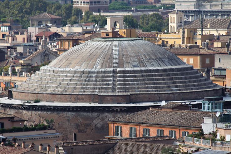 Cupola Del Pantheon - Roma : Panthéon : Centre Historique : Rome ...